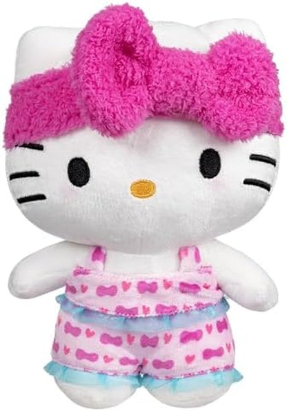 Hello Kitty® and Friends 8-Inch Plush Toy - Officially Licensed Sanrio® Pajama Party Edition for Ages 6 and Up