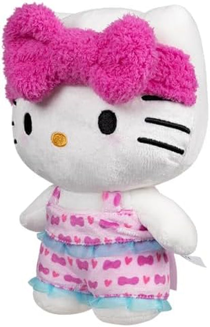 Hello Kitty® and Friends 8-Inch Plush Toy - Officially Licensed Sanrio® Pajama Party Edition for Ages 6 and Up
