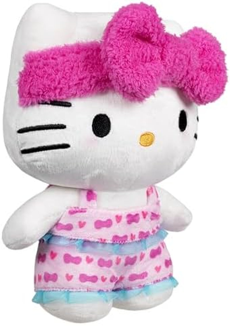 Hello Kitty® and Friends 8-Inch Plush Toy - Officially Licensed Sanrio® Pajama Party Edition for Ages 6 and Up