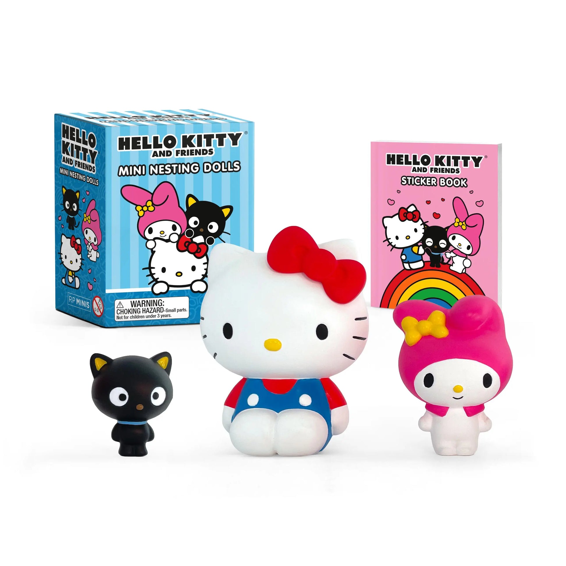 Hello Kitty and Friends Mini Nesting Dolls by RP Minis - Novelty Gift Item