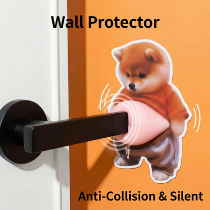 10-Piece Set of 3D Dimensional Cute Dog Stickers - Versatile Decor for Phone Cases, Door Stoppers, and Stress Relief Gifts