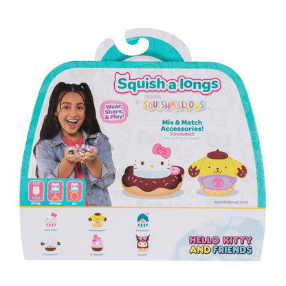 Hello Kitty and Friends Ice Cream Mini-Squish 6-Pack with Accessory